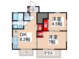 ブランシェの物件間取画像